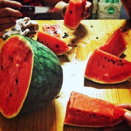 摄影吃瓜,摄影中的吃瓜瞬间